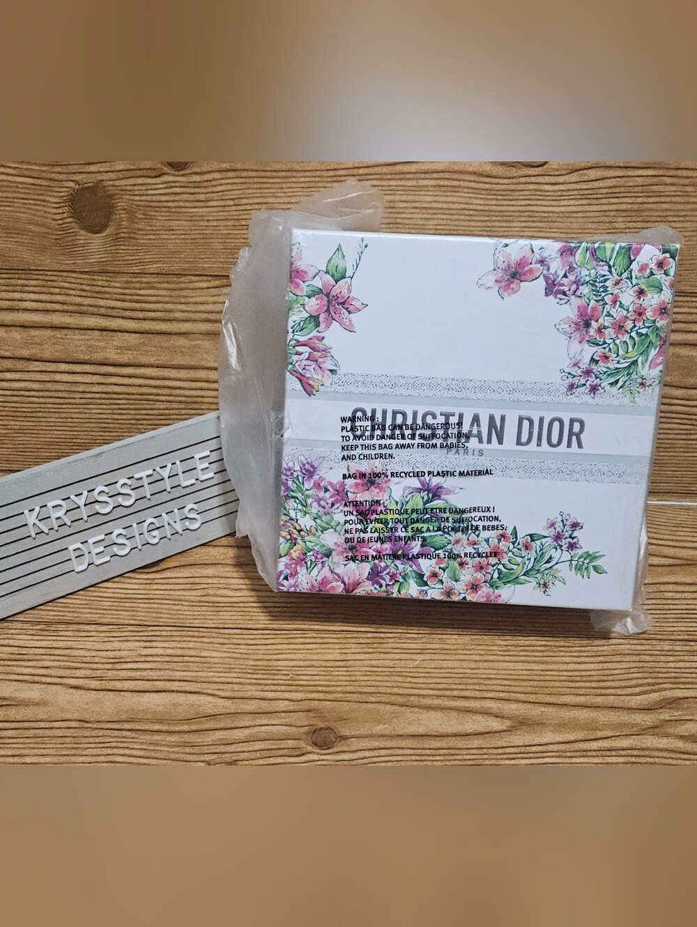 DIOR Box Limited Edition Floral Christian Dior